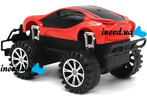 Машинка на радиоуправлении Speed Racing 1:20 детский гоночный внедорожник с пультом управления 27Mhz и звуковыми эффектами на батарейках от 6 лет