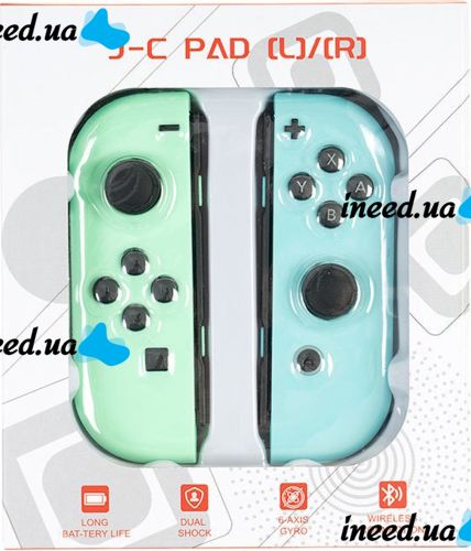 Беспроводные контроллеры Joy-Con Blue Green для Nintendo Switch J-C PAD игровой сменный переключатель джойкон 103х44х28 мм геймпад USB Bluetooth