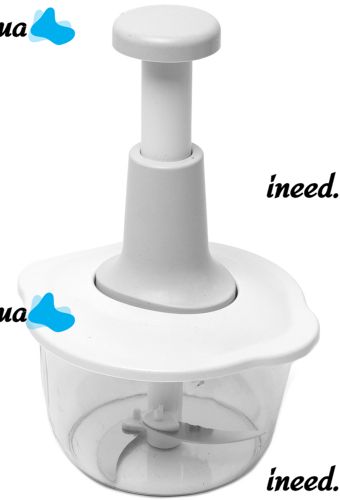 Ручной измельчитель овощей Food Processor RM-U-A004 2000мл кухонный мини блендер с тремя лезвиями и контейнером для измельчения продуктов FPC-01