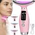 Neck Beauty Device HY69 7 modes myostimulator for face and neck skin tightening and lifting with display and back light