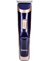 Беспроводная машинка для стрижки волос Gemei GM-6005 профессиональный аккумуляторный триммер для окантовки бороды и усов со сменными насадками Geemy