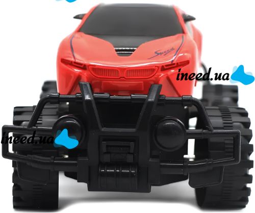 Машинка на радиоуправлении Speed Racing 1:20 детский гоночный внедорожник с пультом управления 27Mhz и звуковыми эффектами на батарейках от 6 лет