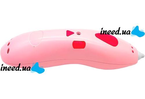 Аккумуляторная ручка с трафаретами 3D Painting Pen K9901 500 mAh беспроводная низкотемпературная 3Д ручка для объемного рисования моделей пластиком