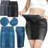 Skinny Denim Skirt Shape Skirt TV-352 for Waist Correction with High Rise Trim N Slim Women's Shapewear Skirt