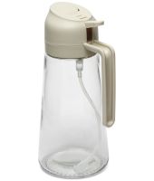 Диспенсер с распылителем для масла Multifunctional Oiler LY-643 470 мл стеклянная спрей бутылка с дозатором для уксуса и хранения жидких продуктов