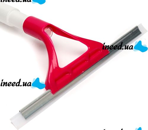 Швабра для чистки окон Water Spray Glass Cleaner 2 в 1 щетка очиститель стекла со скребком и распылителем пульверизатором для мытья стёкол Liao