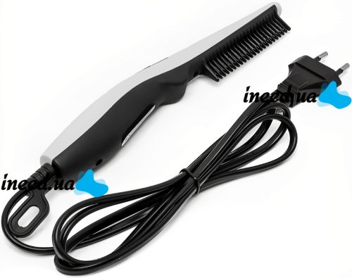 Электрическая расческа для бороды и усов Quick Curling Styler V2 выпрямитель для укладки и выравнивания волос с керамическим покрытием от сети
