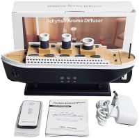 Ultrasonic humidifier Jellyfish Aroma Diffuser M-9670-2 Titanic Aroma Diffuser with timer, RGB light and remote control 250 ml