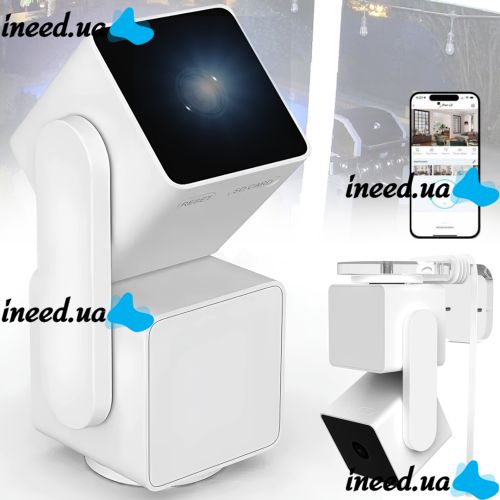 Wi-Fi камера видеонаблюдения Wyze Cam Pan V3 1080p HD поворотная IP видеокамера с цветным ночным видением и датчиком движения с креплением на стену