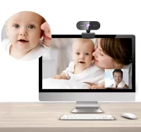 Проводная веб-камера для трансляций Web Camera USB05 Full HD 1080p внешняя веб камера с микрофоном и шумоподавлением для ПК и ноутбука от USB