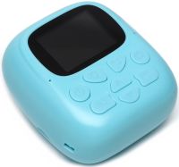 Детская камера мгновенной печати Digital Print Camera A19 Bluetooth термопринтер для фото, фотоаппарат полароид на аккумуляторе от 3-х лет USB M4