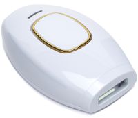 Laser photoepilator Intense Pulse Light White IPL109 36 W home epilator with display, facial and body hair removal machine 600000 flashes