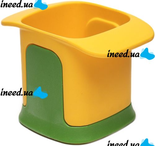 Измельчитель для овощей Vegetable Chopper 2 в 1 кухонная ручная овощерезка с двумя сменными насадками для нарезки картофеля на ломтики и кубики