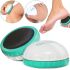 Ручна пемза для огрубілої шкіри Skoother Skin Smoother ML-103 засіб для розгладження і видалення мозолів і натоптишів зі змінними насадками