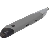 Беспроводная оптическая мышь Pocket Wireless Pen Mouse Fairy сенсорная перезаряжаемая ручка пульт для рисования 1000 DPI с адаптером Micro USB Type-C Серая