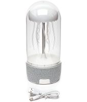 Портативная Bluetooth колонка ночник Медуза Jellyfish Speakers MAX 113 настольный беспроводной блютуз светильник с RGB подсветкой и SD картой от USB