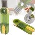 Bottle Cleaning Brush 3in1 Brush AND569 3 in 1 Universal Brush for Washing Glasses and Dishes 14x3.5 cm Kitchen U-shaped Brush Brush 3 in 1