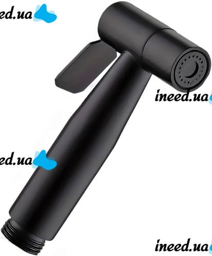 Набор для гигиенического душа Handheld Bidet Sprayer Set AA22-2 Черный ручной смеситель лейка с держателем и шлангом из нержавеющей стали для биде