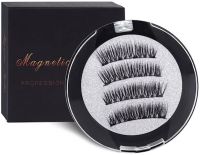 Магнитные ресницы на ленте Magnetic Lashes Professional Eyelash 3D многоразовые накладные ресницы на магнитном основании в круглом футляре 26 мм