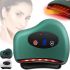 Скребковый массажер для лифтинга лица Scraping Board Gua Sha LY-401, Дренажный вибрационный скребок с подогревом для всего тела на аккумуляторе