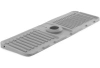 Силиконовый коврик для раковины Drain Mat LY-692 противоскользящая подкладка брызговик на мойку под кухонный смеситель со сливом для воды