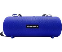 Беспроводная Bluetooth колонка Hopestar H39 10W портативная аккумуляторная блютуз акустика со светодиодной LED подсветкой FM-радио USB microSD AUX