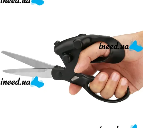 Швейные ножницы с лазерным указателем Laser Scissors LP01 21 см портняжные ножницы для кроя и шитья с лазером для точного разрезания ткани и бумаги