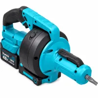 Аккумуляторная прочистная машина Makita DBU108Z 48V трос 7 м с 2 АКБ для прочистки труб и канализации, беспроводная машинка для устранения засоров