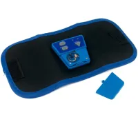 AbGymnic Muscle Stimulator Belt for Weight Loss, Abs, and Muscle Toning—a Battery-Powered Massager and Exercise Machine with a 6-Mode Muscle Stimulator for Fat Burning