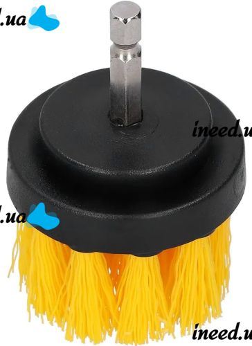 Набор щеток насадок на дрель шуруповерт Drill Brush нейлоновые 3 насадки для уборки и чистки автомобиля, шин, чистящие щетки для кухонной утвари