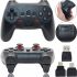 Беспроводной джойстик геймпад Game Pad CM-019 для PC Android с адаптерами, Игровой контроллер 2,4G для компьютера и телефона от батареек Черный