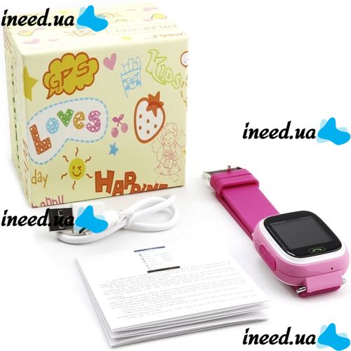 Розумні дитячі смарт годинник Smart Baby Watch Excelvan Q60 з функцією GPS трекера, наручні смарт-годинник з SIM-картою 400 мАг IOS Android