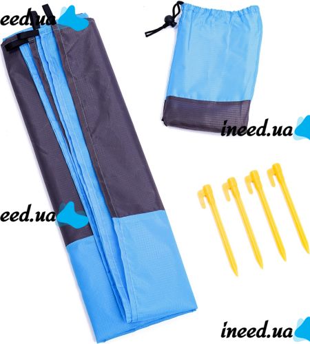 Beach Blanket AND137 150x140 cm waterproof anti-sand beach mat for picnic, travel blanket with cover