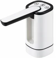Аккумуляторная складная помпа Water Pump XL-1407 электрический дозатор для питьевой воды на бутыль кулера 4W автоматическая раскладная электропомпа