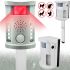 Багатофункціональний відлякувач тварин Pest Repeller Aosio AN-B010 ультразвуковий пристрій з індикатором і датчиком руху від мережі