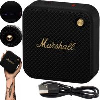Портативная колонка Marshall Willen BT беспроводная водонепроницаемая акустическая Bluetooth система в ретро стиле USB для Android IOS Черная
