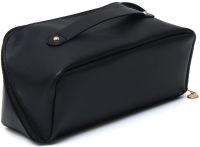 Косметичка органайзер для хранения косметики Rose Of Mon's Land Beauty Box Bag женская дорожная сумка с ручкой, водонепроницаемая Mons Черная