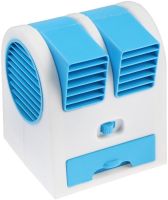 Мини кондиционер с увлажнителем Mini Fan HB-0199 настольный портативный вентилятор, увлажнитель охладитель воздуха для дома и офиса 2.5W USB HB-168