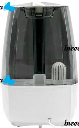 Rotex RHF-600-W Ultrasonic Humidifier for 6 liters 35 sq.m Ionizer Purifier with LED Display and 30W Water purification filter from the mains White
