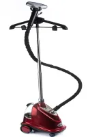 Professional Vertical Steamer Liting LT-6 2000W with Brush and Adjustable Clothes Hanger, Steam Iron, Steam Generator Red