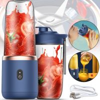 Wireless Mini Blender Small Portable Juicer A215 400ml Rechargeable Portable Juicer with Bottle Drinker for Smoothies and Juice from USB