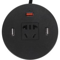 Автомобильный тройник инвертор Travel Car Power Liyuan DC-AC 12-220V 75W от прикуривателя, Универсальный USB адаптер сплиттер 12/24V в авто