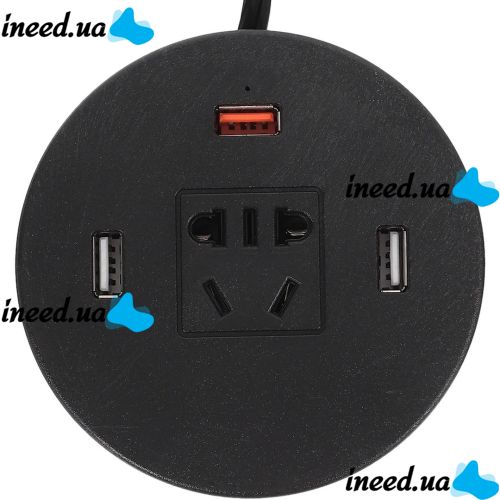 Автомобильный тройник инвертор Travel Car Power Liyuan DC-AC 12-220V 75W от прикуривателя, Универсальный USB адаптер сплиттер 12/24V в авто