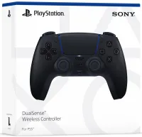 Беспроводной джойстик геймпад Sony PlayStation DualSense PS5 Black аккумуляторный игровой контроллер с микрофоном для приставки Черный