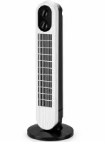 Электрический напольный вентилятор Bitek BT-2901 500W 3 режима 74 см колонный охладитель воздуха с поворотом и таймером отключения от сети 220V