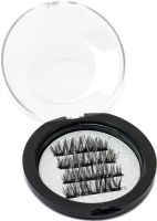 Магнитные ресницы на ленте Magnetic Lashes Professional Eyelash 3D многоразовые накладные ресницы на магнитном основании в круглом футляре 26 мм