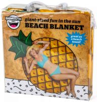 Bigmouth 3D Beach Blanket Pineapple YX008 lint free beach mat 135x142cm picnic bedding, Pineapple beach towel
