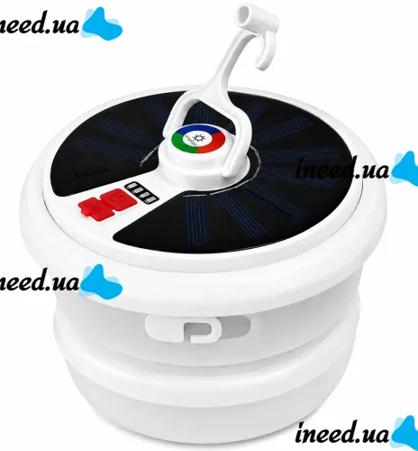 Аккумуляторный фонарь с RGB лентой Camping Light YX-669 подвесная LED лампа на солнечной батарее с гирляндой 10 м и крючком для кемпинга USB YX669