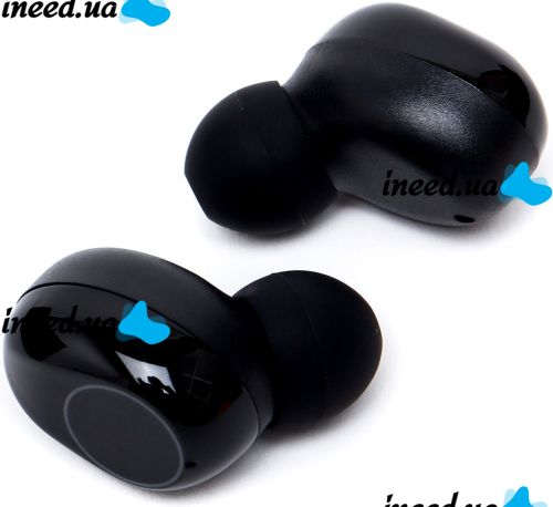 Беспроводные Bluetooth наушники M 90 PRO Black вакуумные блютуз наушники с микрофоном, Led дисплеем и индикатором заряда в кейсе USB M90 Черные