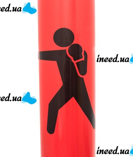 Inflatable Punching Bag Sportflix MA591 160 cm Floor Standing Boxing Bag with Pump for Kids and Adults